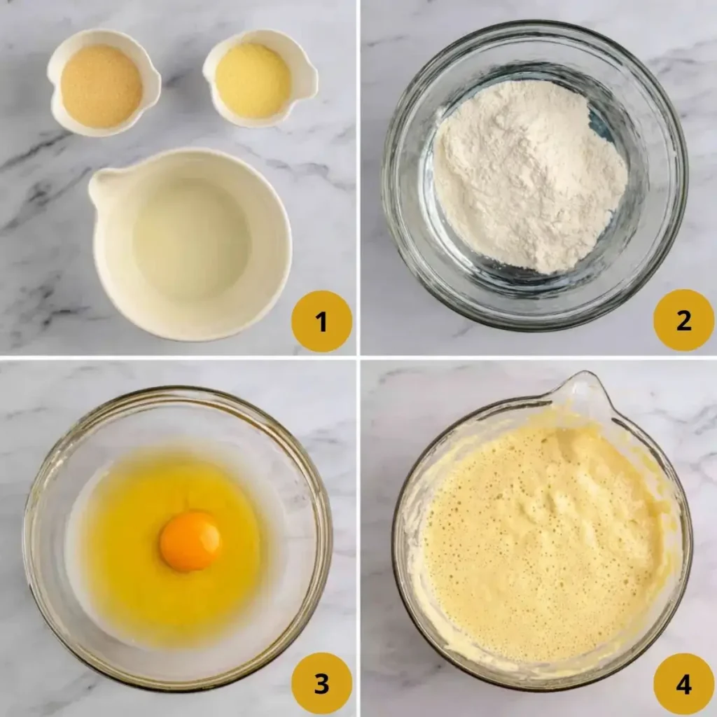Mixing Dairy Free Pancake Batter in an American Kitchen