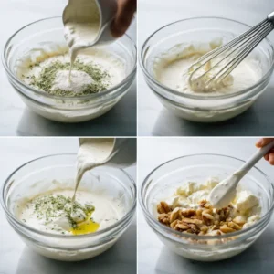 Making dairy-free ranch dressing at home