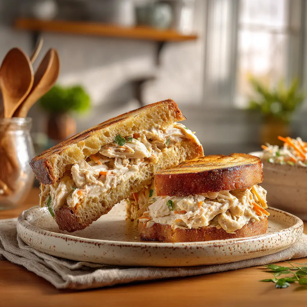 Fully loaded sandwich with fresh toppings