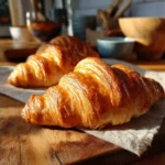 Flaky dairy-free spelt croissants made with Claire Saffitz recipe
