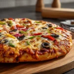 morrisons dairy free pizza with vegan toppings