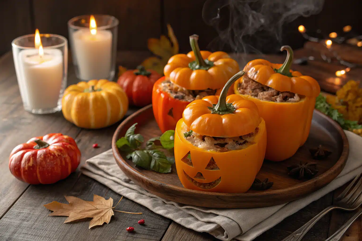 Jack-o’-Lantern Stuffed Peppers: A Spooky and Delicious Halloween Dinner Idea