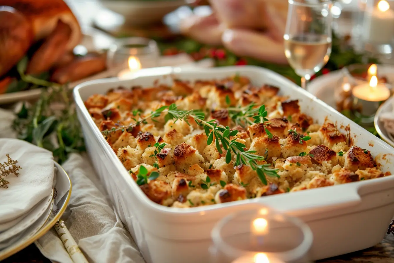 Traditional Bread Stuffing – The Classic Holiday Recipe for Beginners and Home Cooks in the USA